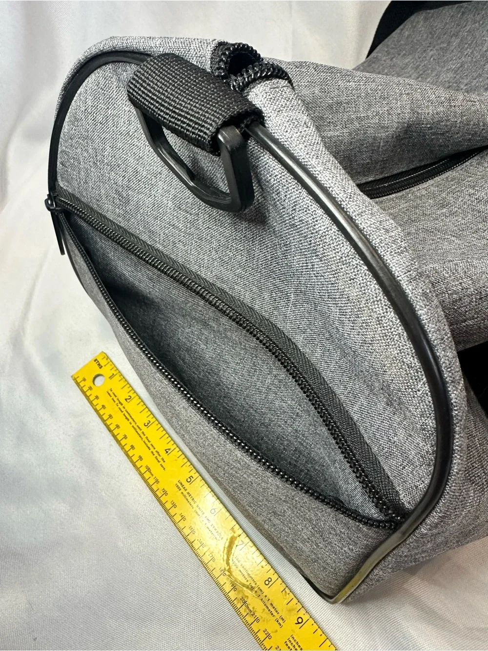 Dickies Gray Travel Duffel with Black Straps